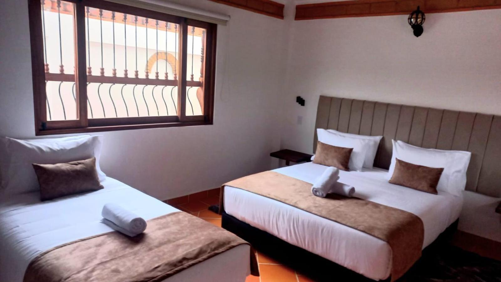 Hotel Santa Barbara Sachica Villa de Leyva Exterior foto